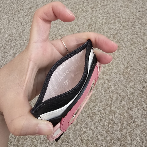 Kate Spade Rambling Roses Monkey Card Case - Picture 4 of 7